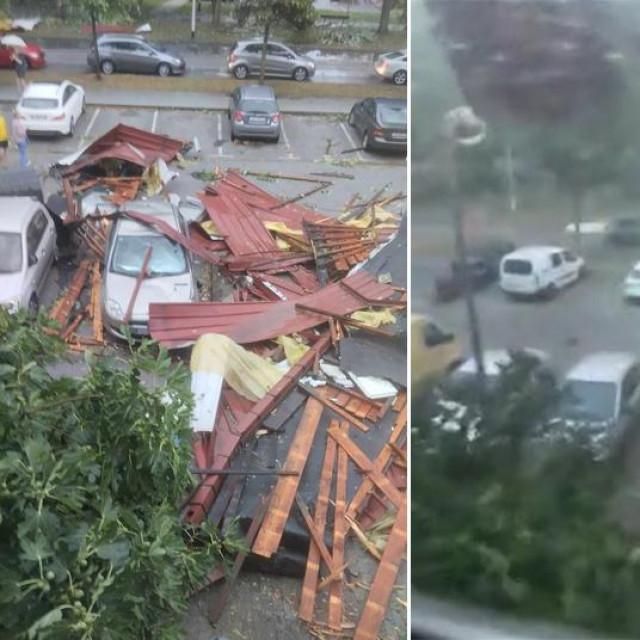 Srušen krov u Španskom