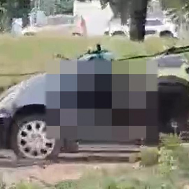 Mjesto na kojem je poginuo muškarac