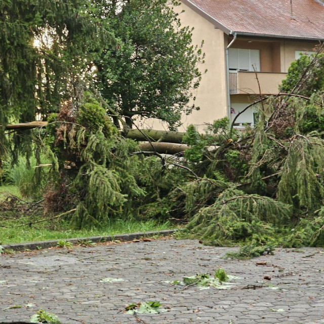 Nevrijeme poharalo Požegu