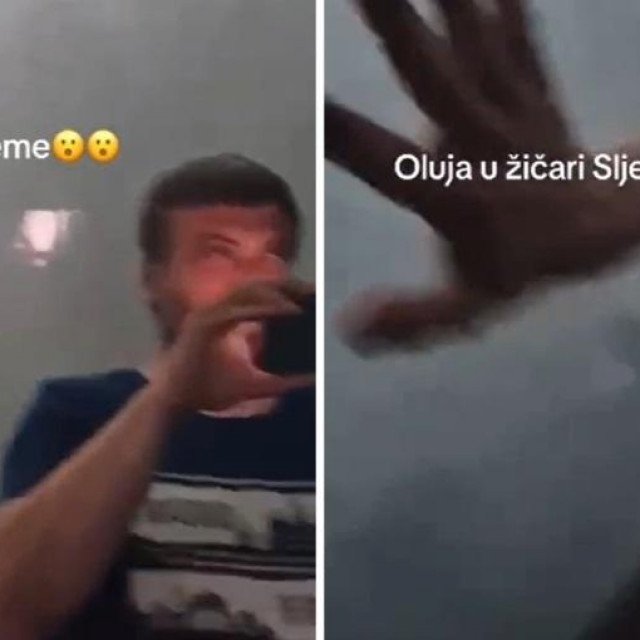 Zapeli u gondoli za vrijeme oluje