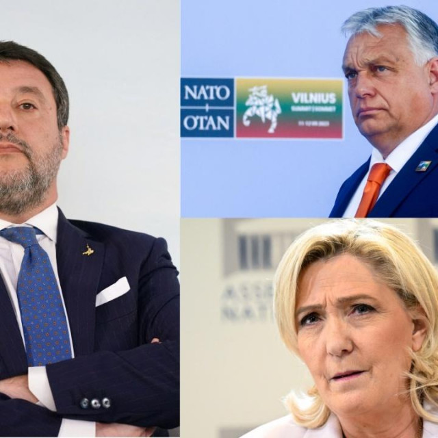 Salvini, Orban, Le Pen