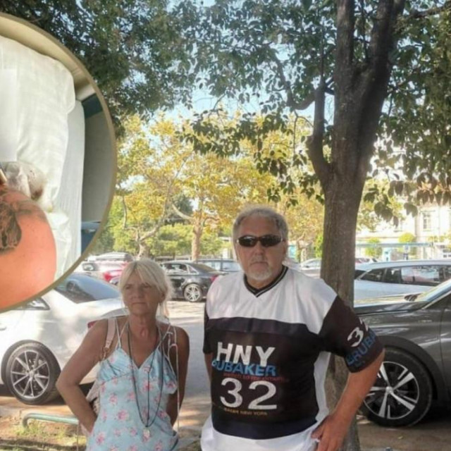 Majka Gordana i otac Darko, roditelji 33-godišnjeg Dennia kojeg je 17. srpnja, u ranim jutarnjim satima u Turnju pokraj Zadra, krvnički pretukla skupina za sada još uvijek nepoznatih muškaraca. U krugu: 33-godišnji Denni