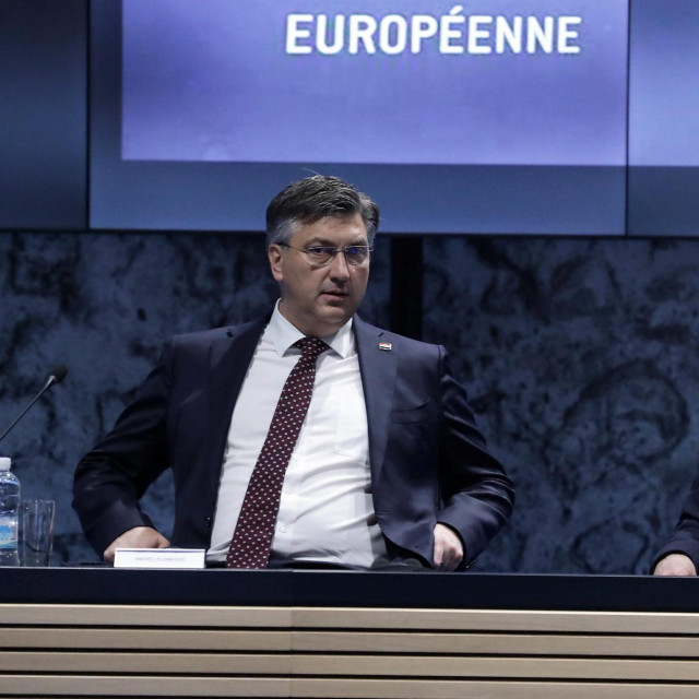 Andrej Plenković i Radovan Dobronić