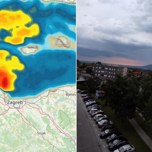 Oblaci iznad Zaprešića