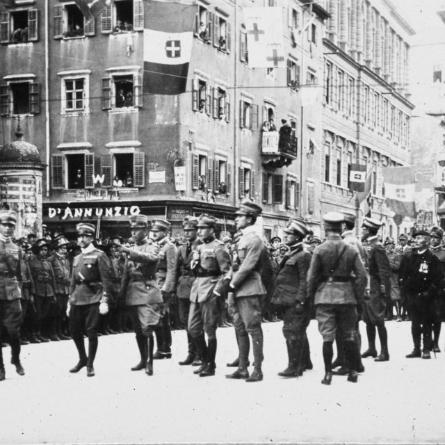 Gabriele d‘Annunzio, Rijeka, 1919.