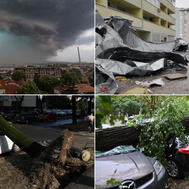 Oluja u Zagrebu