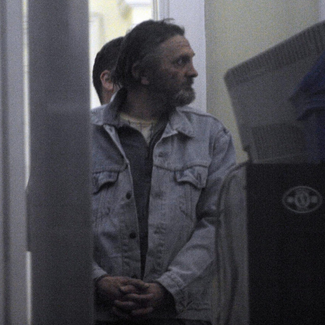 Mladen Šlogar nakon uhićenja