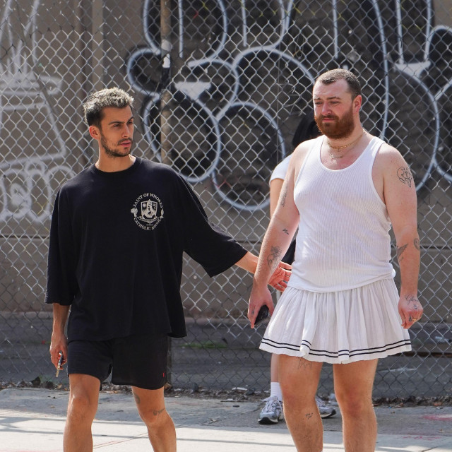 Sam Smith i Christian Cowan