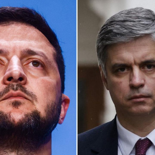 Volodimir Zelenski i Vadim Pristaiko