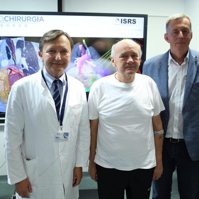 Davor Miličić, pacijent Miljenko Knežević, Hrvoje Šobat