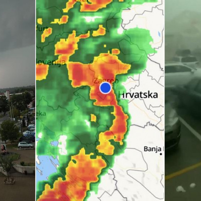 Nevrijeme u Hrvatskoj