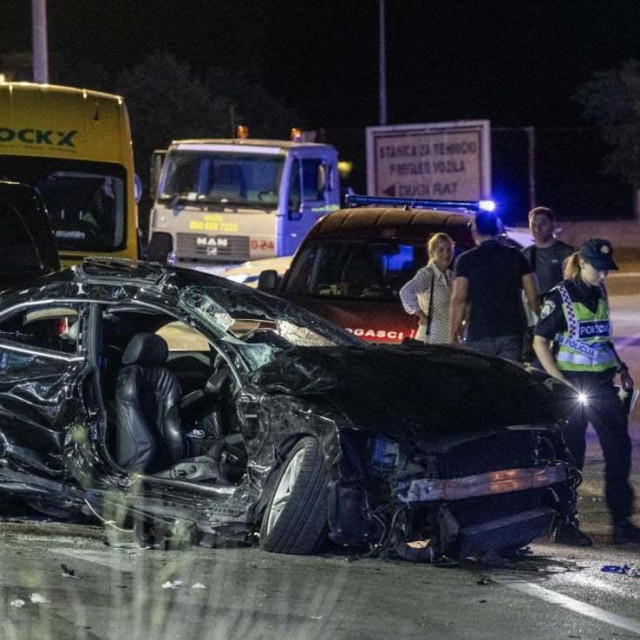 Sudar na Jadranskoj magistrali