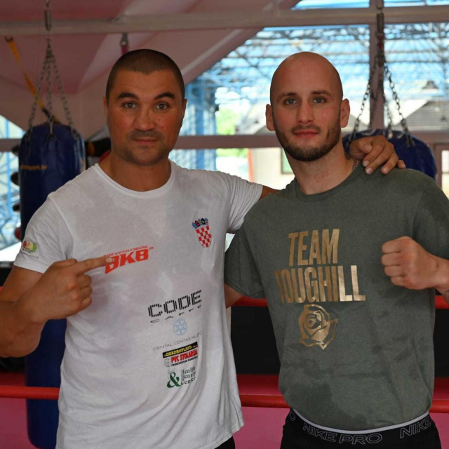 Marko Martinjak i trener Ivica Ivić