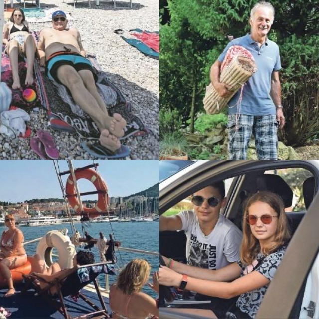 Mirela i Dario Betlehem te njihovo dvoje djece, Dorotea i Leon; Jasna i Brane Lazić; Željka Hančić iz Svetog Ilije i partner Željko iz Zagreba; Obitelj Šutej iz Duge Rese