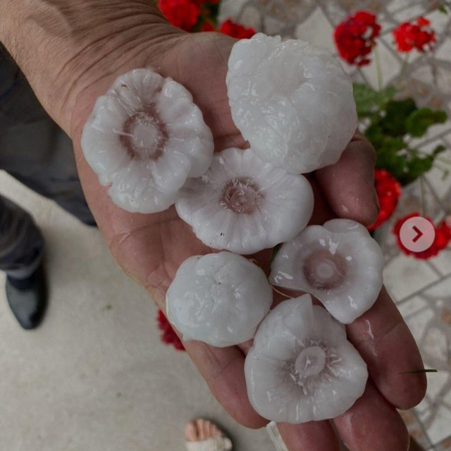 Tuča koja je pogodila Čačak