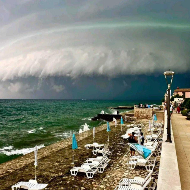 Nevrijeme u Novigradu