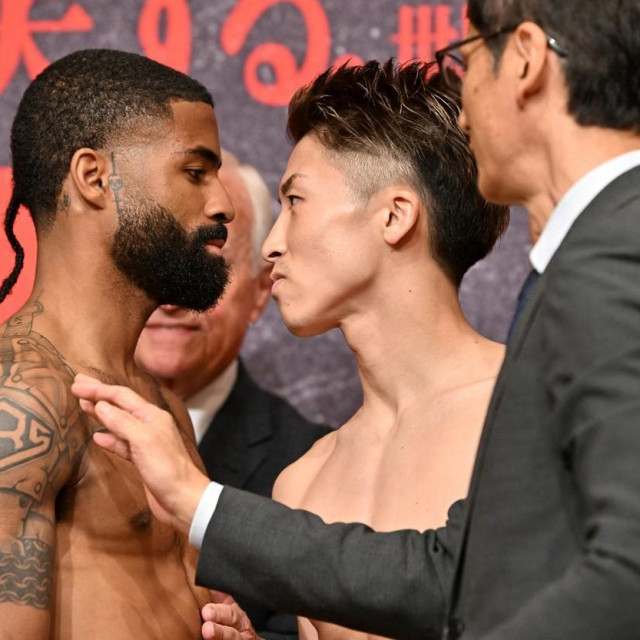 Stephen Fulton (lijevo) i Naoya Inoue (desno)