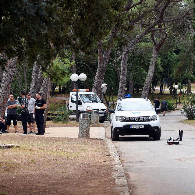 Očevid na mjestu nesreće na Brijunima