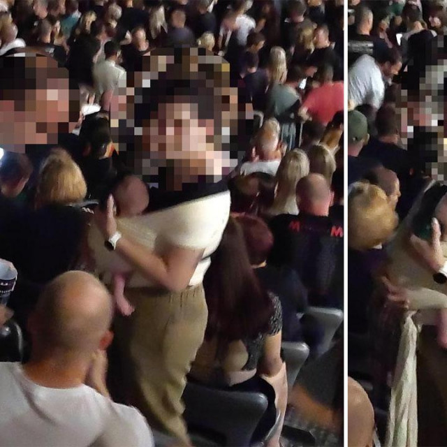 Beba na koncertu Depeche Mode u Zagrebu