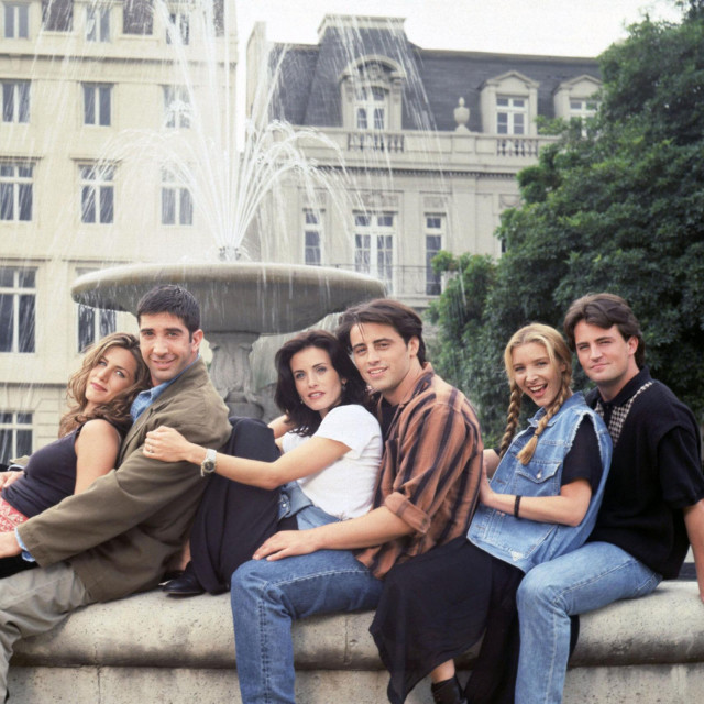 Zvijezde ”Prijatelja”: Courtney Cox, David Schwimmer, Jennifer Aniston, Lisa Kudrow, Matt LeBlanc i Matthew Perry