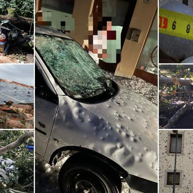 Prizori štete od nevremena na sjeveru Italije
