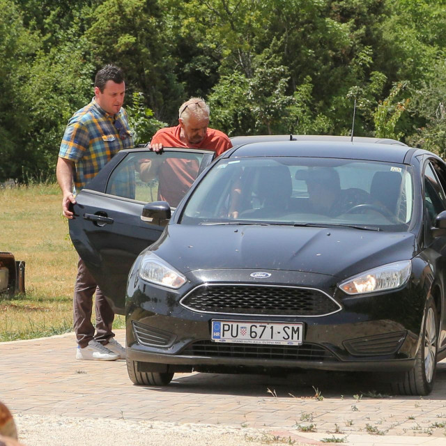Današnja uhićenja nastavak su akcije ‘Dorina‘ iz 2022. Na fotografiji: Uhićenje Damira Janka, bivšeg pročelnika u općini Vodnjan (lipanj, 2022.)