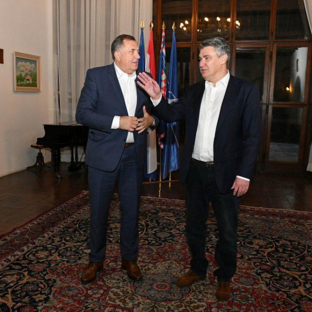 Milorad Dodik i Zoran Milanović