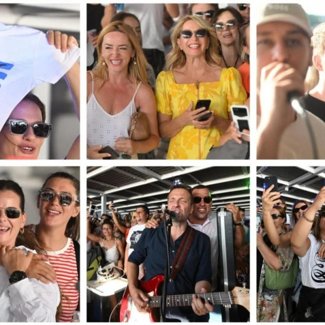 Koncert ‘Trag u beskraju‘ na trajektu iz Splita za Velu Luku