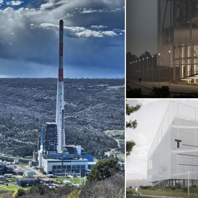 TE Plomin sada i renderi tehno-inovacijskog inkubatora. Općina je raspisala natječaj kako bi potaknula razvoj u zajednici