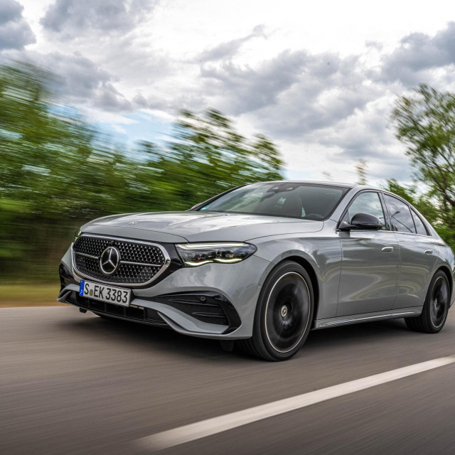 Prve probne vožnje novog Mercedesa E-klase u Beču