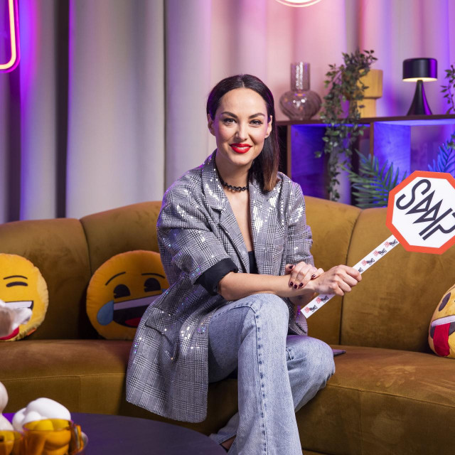 Tatjana Jurić u studiju ”Skeep or Beep” podcasta