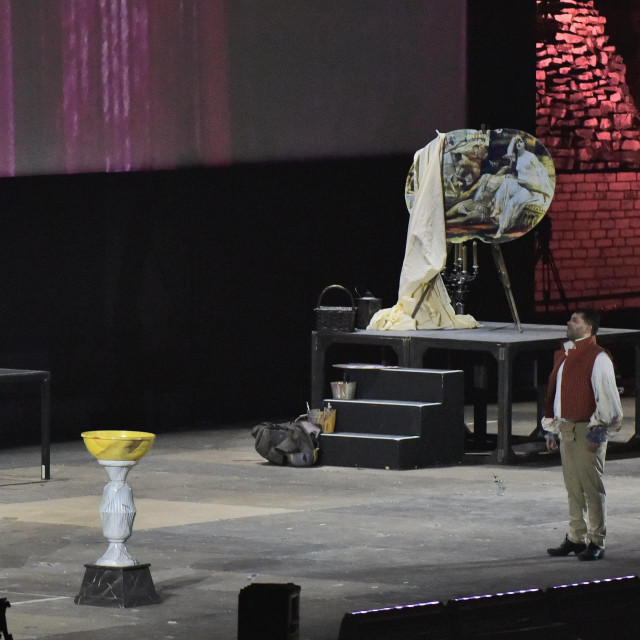 Pula, 260723.
U sklopu manifestacije Pulsko kulturno ljeto izvedena je opera Tosca.