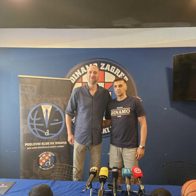 Josip Sesar predstavljen kao novi trener KK Dinama