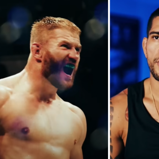 Jan Blachowicz (lijevo) i Alex Pereira (desno)