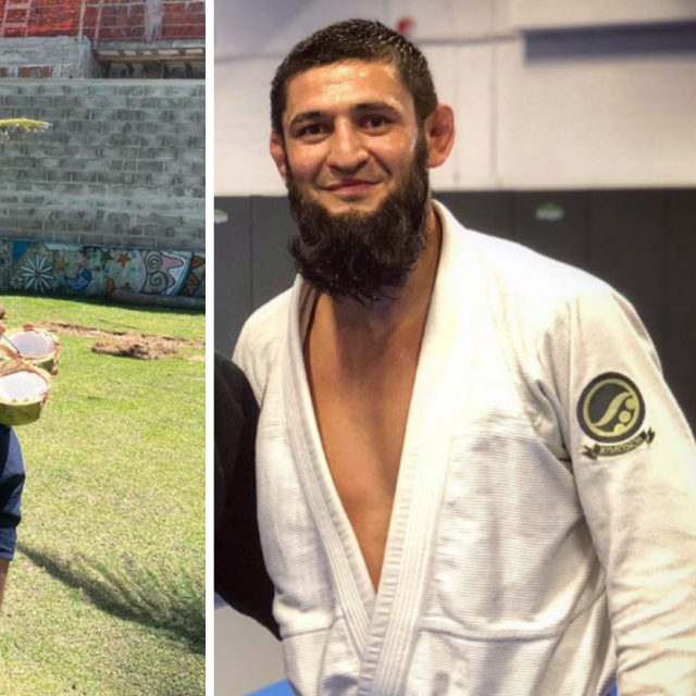 Paulo Costa (lijevo) i Khamzat Chimaev (desno)