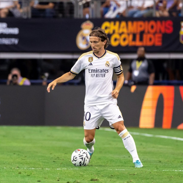Luka Modrić je u američkom derbiju protiv Barcelone na teren izašao u 58. minuti utakmice
