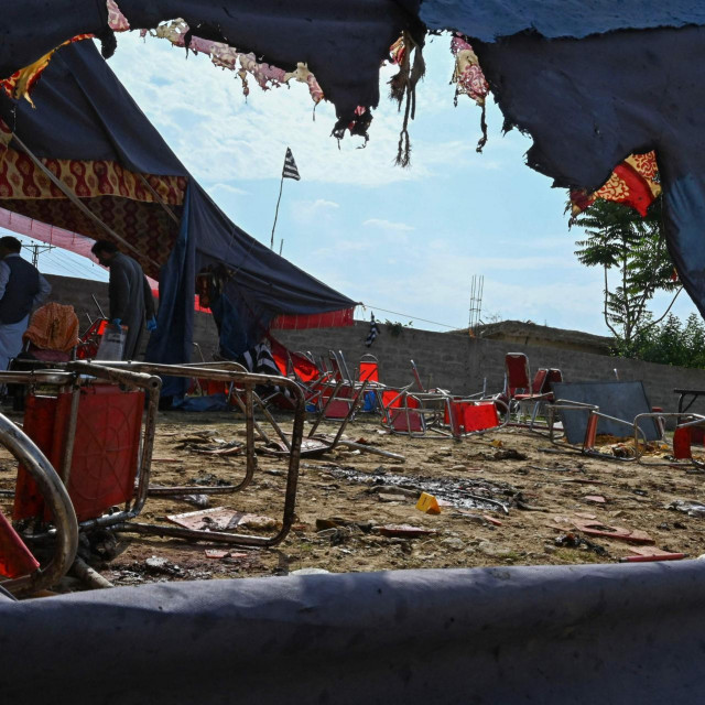 Prizor s mjesta napada