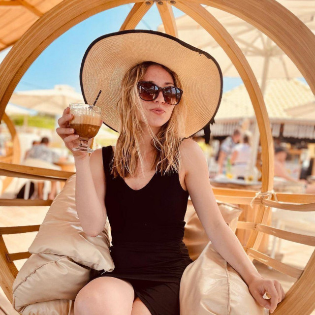 Ida Hamer na odmoru u Grčkoj