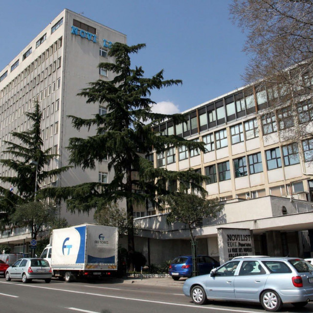 Zgrada Novog lista, arhivska fotografija