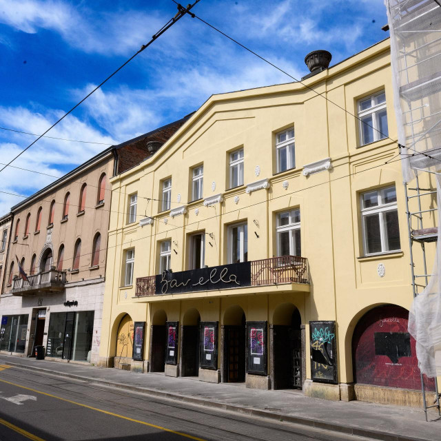 Obnovljeno pročelje zgrade kazališta Gavella
