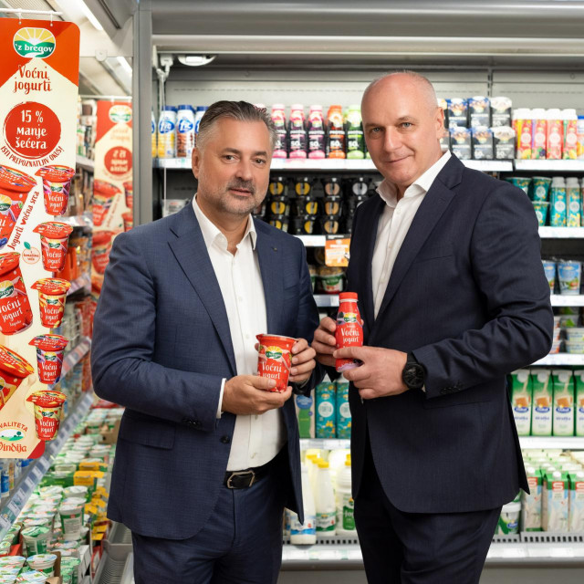 Helmut Fenzl, CEO SPAR Hrvatska i Nenad Klepač, CEO Vindija