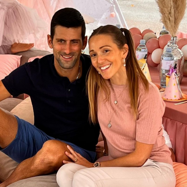 Jelena i Novak Đoković