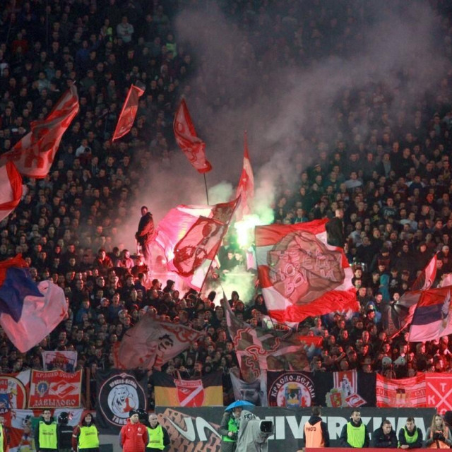 Delije, navijači Crvene Zvezde (arhivska fotografija)