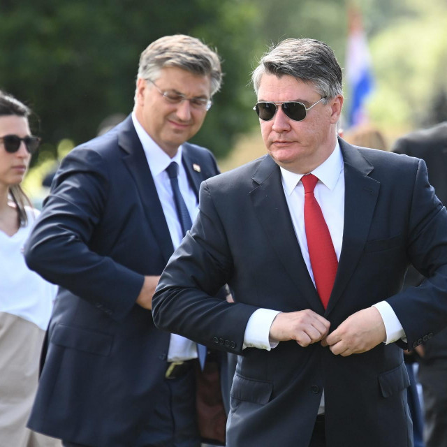 Andrej Plenković, Zoran Milanović