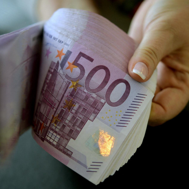 Ilustracija, novčanice od 500 eura