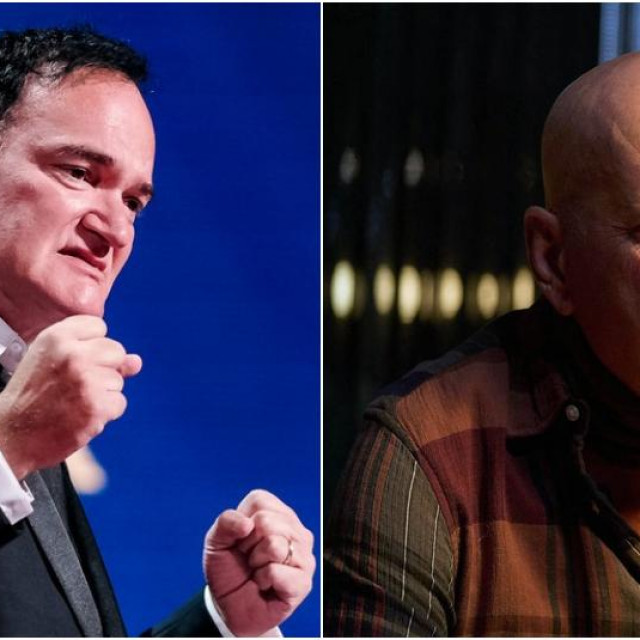 Quentin Tarantino i Bruce Willis