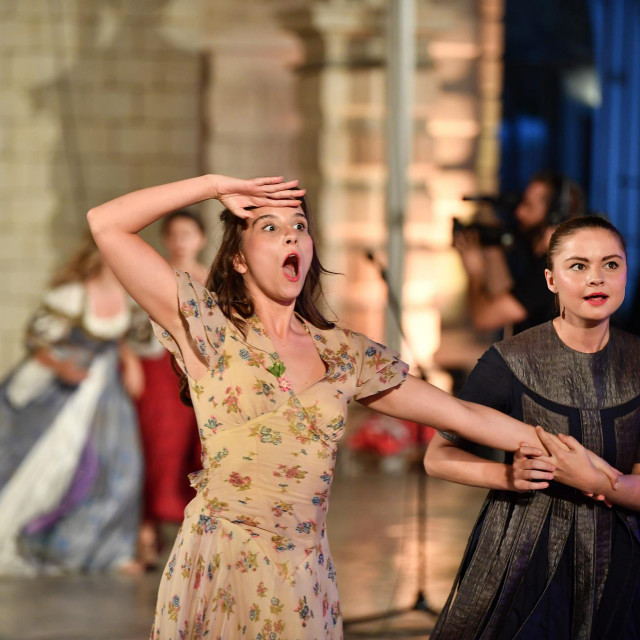 Svečano otvaranje 73. Dubrovačkih ljetnih igara ispred crkve sv.Vlaha