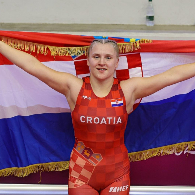Veronika Vilk europsko juniorsko prvenstvo tirana hrvanje