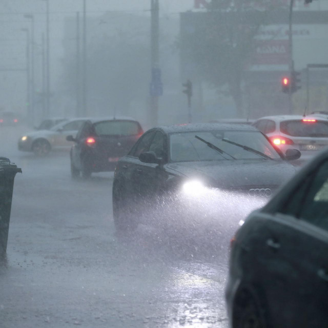 Ilustracija, nevrijeme