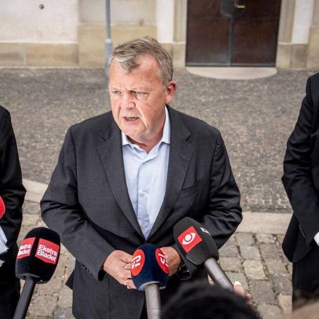 Lars Loekke Rasmussen, Peter Hummelgaard i Troels Lund Poulsen